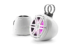 M3-650VEX-Gw-S-Gw-i Altoparlanti Coassiali M6 Da 165mm (6,5'') Con Illuminazione LED, Box E Griglia Sportiva Finitura Bianco Lucido -Jl Audio jl audio m3 650vex gw s gw i num 3 pid 48733