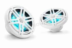 M3-650X-S-Gw-i Coassiali Con 60 Watt RMS, Griglia Sportiva Bianco Lucido E Illuminazione LED RGB