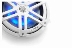 M3-770X-S-Gw-i Coassiali Da 20cm Con 70 Watt RMS, Griglia Sportiva Bianco Lucido E Illuminazione LED RGB -Jl Audio jl audio m3 770x s gw i num 4 pid 48713