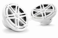 M3-770X-S-Gw Altoparlanti Coassiali Marini 20cm (70 Watt, 4 Ohm) Con Griglie Sportive Bianco Lucido