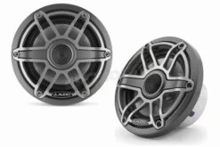 M6-650X-S-GmTi Coassiali 165mm Finitura Titanio, Griglia Sportiva