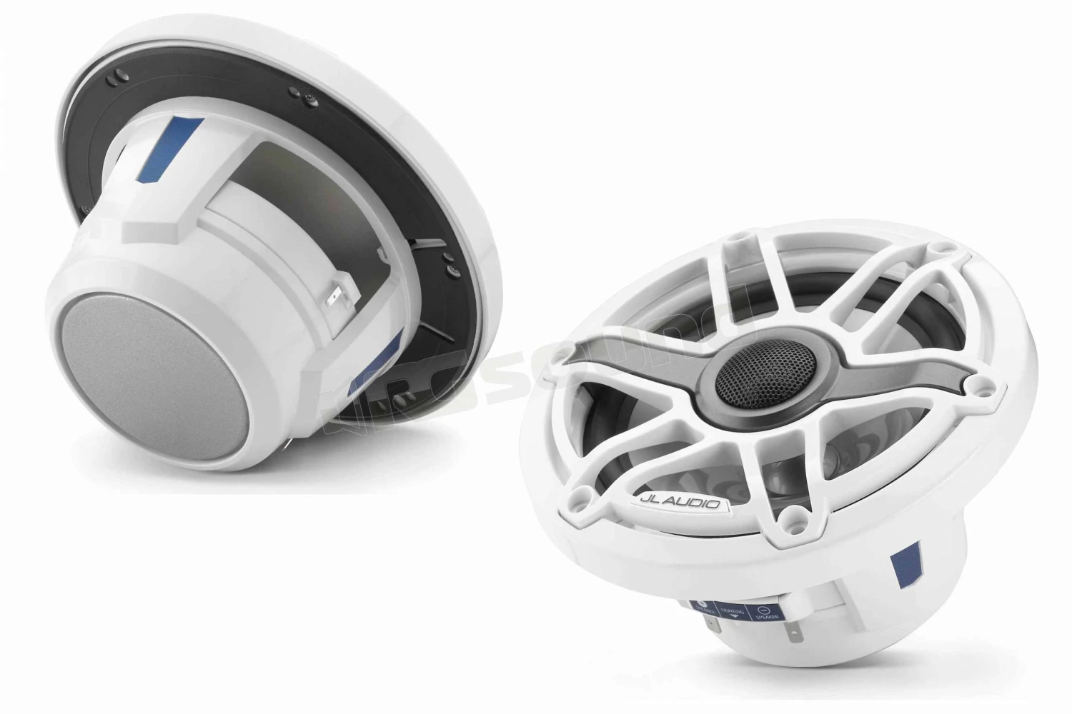 M6-650X-S-GwGw Coassiali 165mm Finitura Bianca, Griglia Sportiva 4 M6-650X-S-GwGw Coassiali 165mm Finitura Bianca, Griglia Sportiva - immagine 2