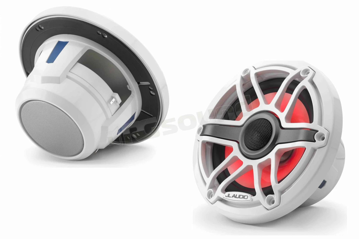 M6-650X-S-GwGw-i Coassiali 165mm Finitura Bianca, Griglia Sportiva - Illuminazione LED Variabile 4 M6-650X-S-GwGw-i Coassiali 165mm Finitura Bianca, Griglia Sportiva - Illuminazione LED Variabile - immagine 2