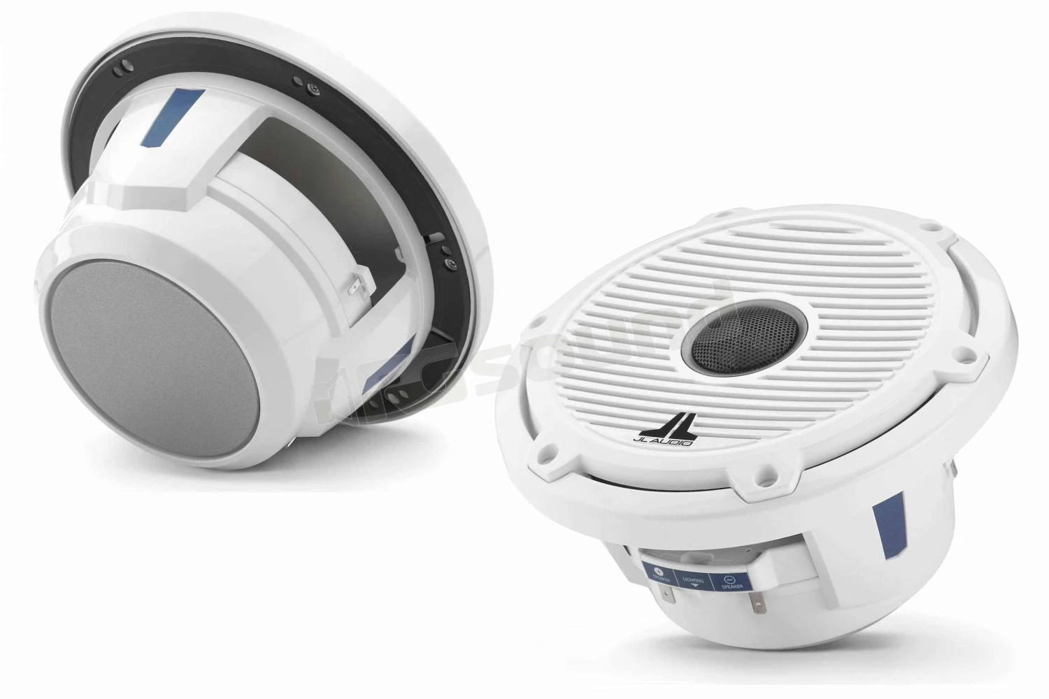 M6-770X-C-GwGw Coassiali 196mm Finitura Bianca, Griglia Classica 4 M6-770X-C-GwGw Coassiali 196mm Finitura Bianca, Griglia Classica - immagine 2