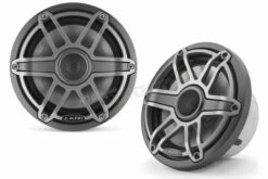 M6-770X-S-GmTi Coassiali 196mm Finitura Titanio, Griglia Sportiva