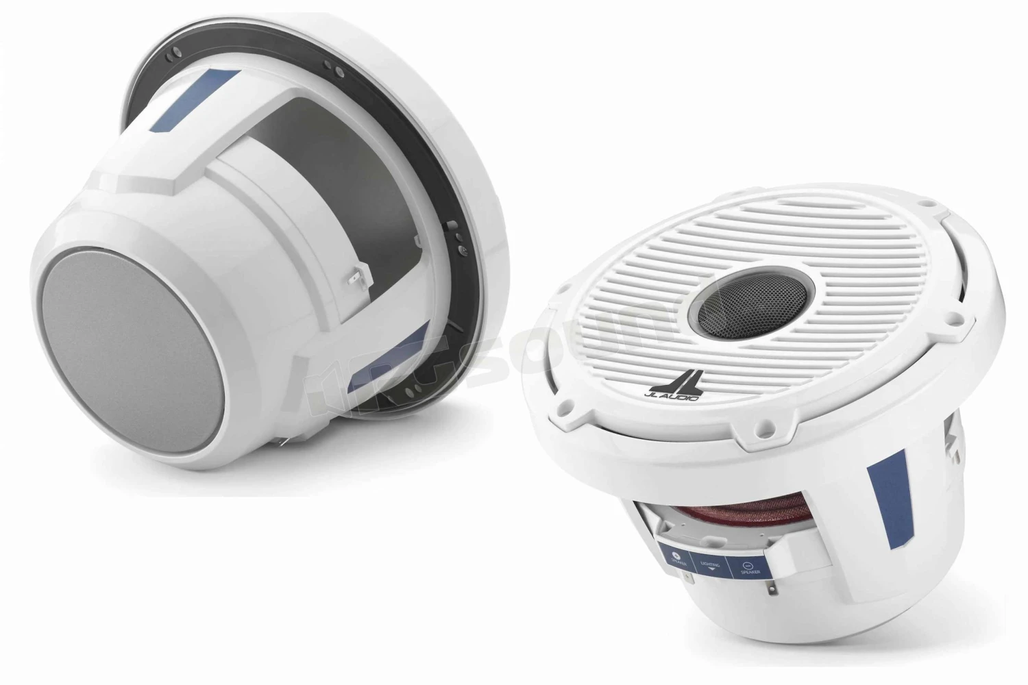 M6-880X-C-GwGw Coassiali 224mm Finitura Bianca, Griglia Classica 4 M6-880X-C-GwGw Coassiali 224mm Finitura Bianca, Griglia Classica - immagine 2