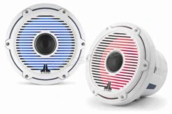 M6-880X-C-GwGw-i Coassiali 224mm Finitura Bianca, Griglia Classica - Illuminazione LED Variabile