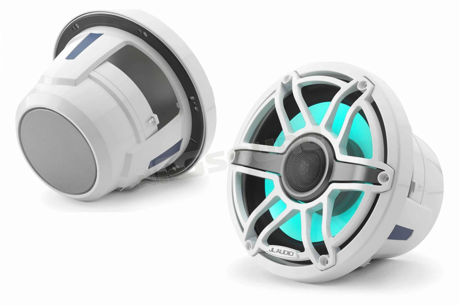 M6-880X-S-GwGw-i Coassiali 224mm Finitura Bianca, Griglia Sportiva - Illuminazione LED Variabile 4 M6-880X-S-GwGw-i Coassiali 224mm Finitura Bianca, Griglia Sportiva - Illuminazione LED Variabile - immagine 2