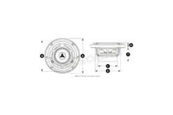 MX770-CCX-SG-TB Coassiali Marini 20 Cm -Jl Audio jl audio mx770 ccx sg tb num 4 pid 22831